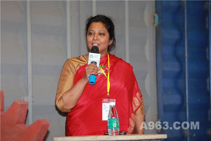 印度孟买环球媒体集团总监Sylvia Khan女士演讲